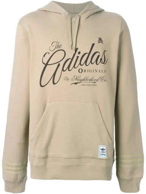 adidas x Neighborhood logo-print hoodie