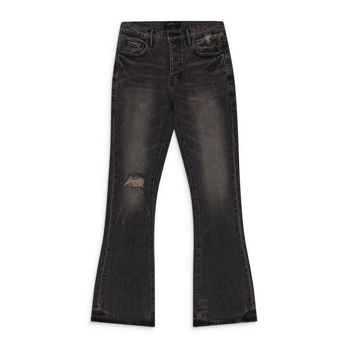 Black Vintage Flare Blowout P004 Jeans