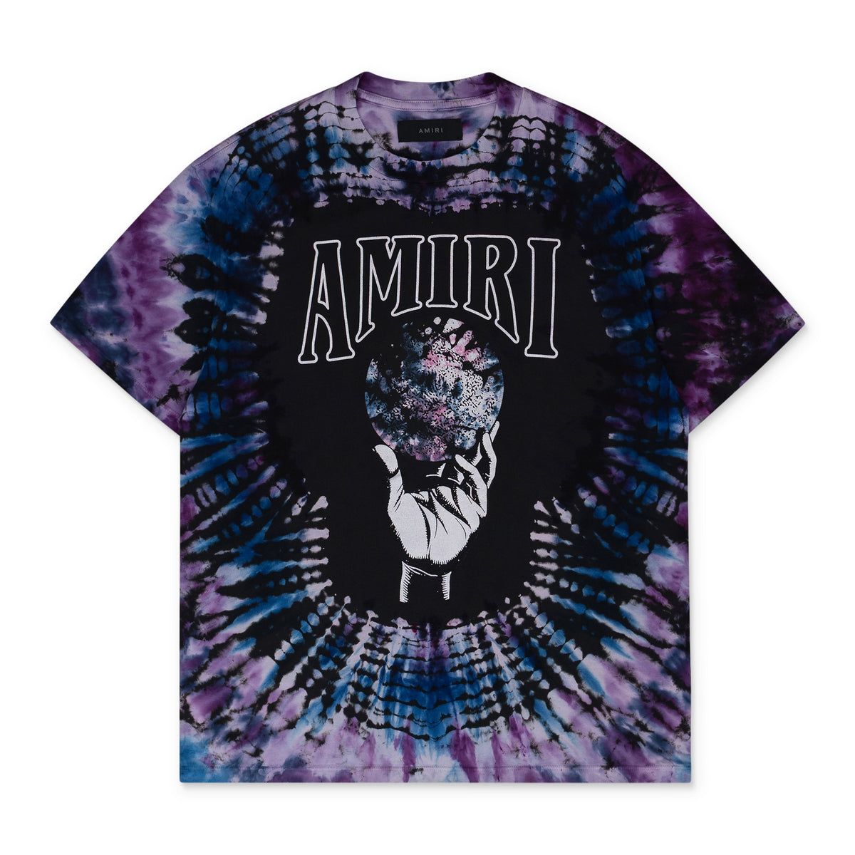 Purple Crystal Ball Tie-dye Tee