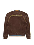 Casablanca Velour logo-patch velour jacket