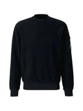 C.P. Company Lens-detail sleeve-pocket crew-neck sweatshirt