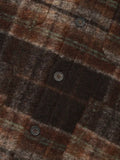 Universal Works check-pattern cardigan