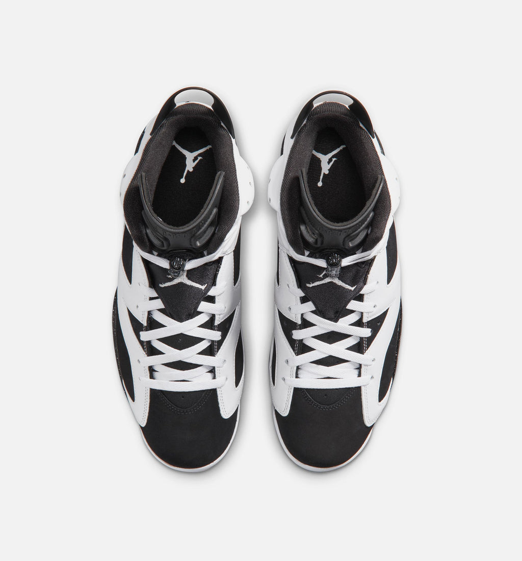 Air Jordan 6 Retro Black and White Men's Shoe - Black/White