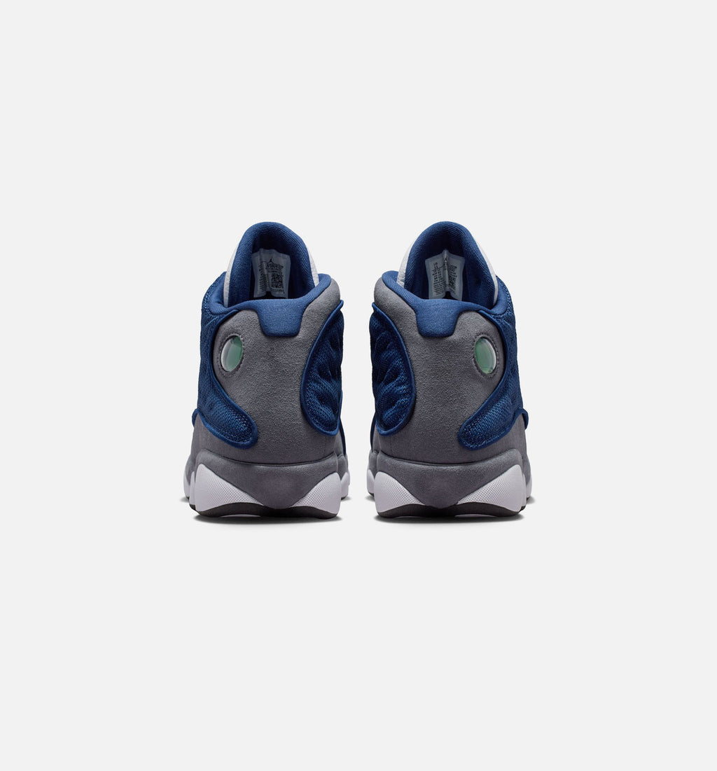 Air Jordan 13 Retro Navy And Flint Grey Men's Lifestyle Shoes - Navy / University Blue / Flint Grey / White
