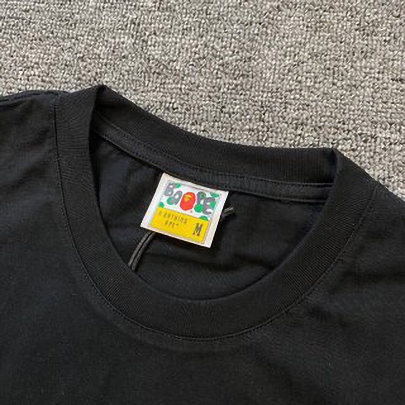 BAPE Pop Art Ape Head Front & Back Men's T-Shirt - Black