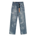 Ksubi Royalty Heroism Printed Straight-Leg Jeans