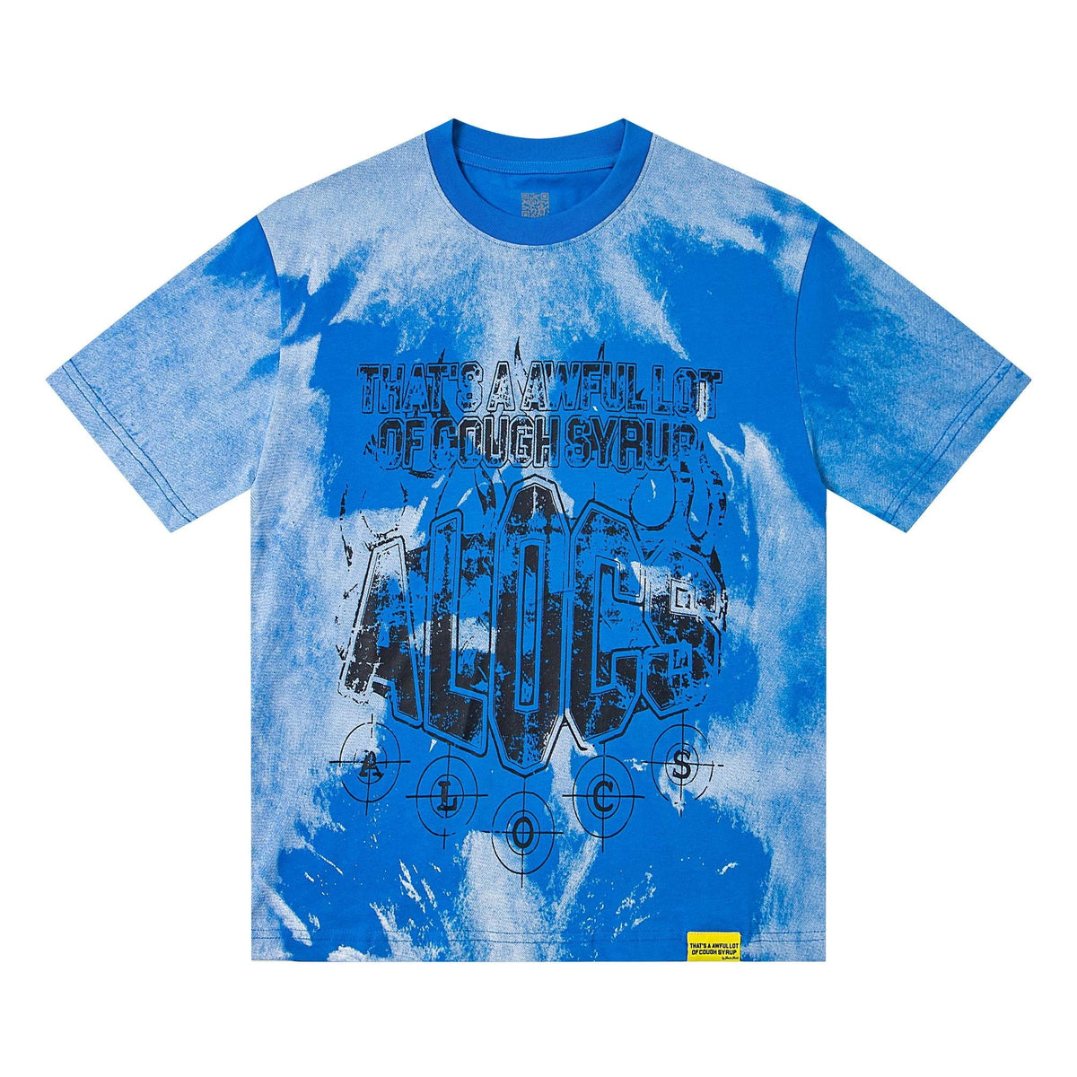 THAT'S A AWFUL LOT OF COUGH SYRUP Tie-Dye Graphic T-Shirt