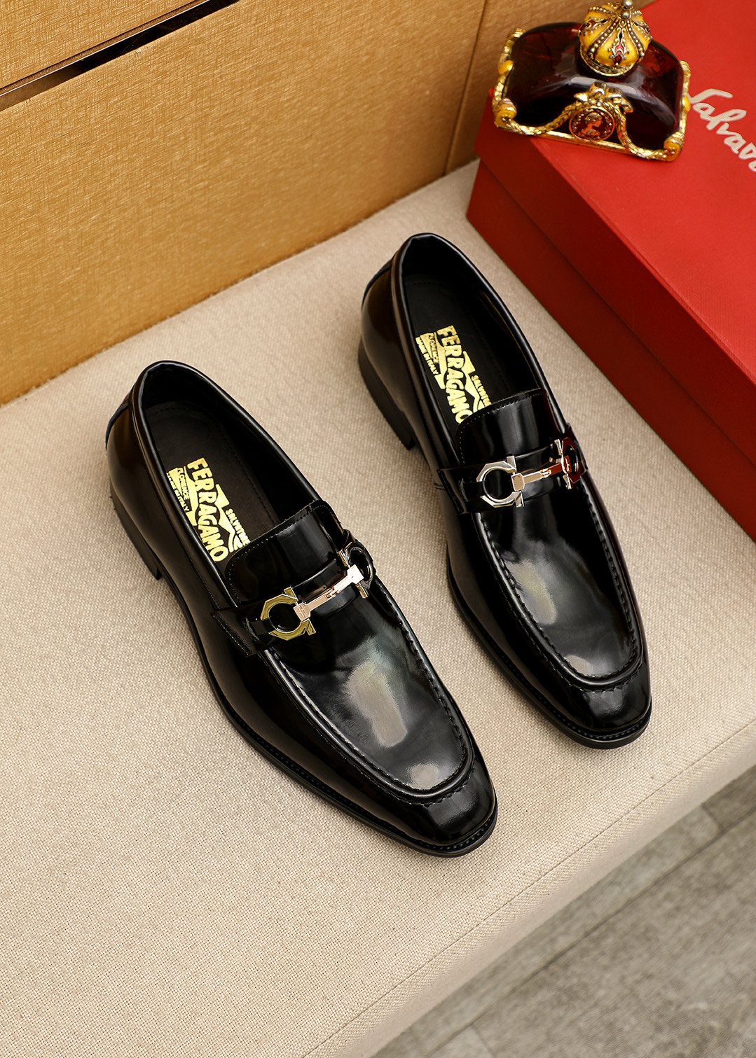Louis Vuitton Black Bit Loafers